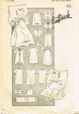 1940s Original Vintage Butterick Sewing Pattern 1778 Sweet Infants Layette Set  - Vintage4me2