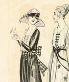 Butterick 2041: 1920s Rare Uncut Misses Waist Sz 38 Bust Vintage Sewing Pattern
