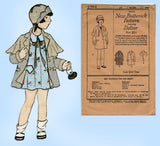 Butterick 2394: 1920s Rare Uncut Toddler Girls Coat Sz 2 Vintage Sewing Pattern