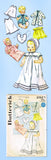 1960s Original Vintage Butterick Pattern 2521 Uncut 20 Inch Baby Doll Clothes