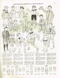 1920s Original Vintage Butterick Pattern 2552 Toddler Boys Sailor Suit Size 6