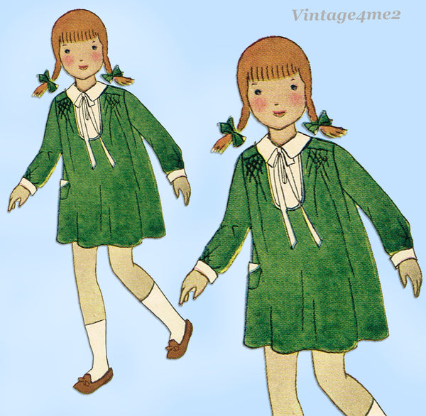Butterick 2570: 1920s Uncut Girls Dress Size 8 Vintage Sewing Pattern –  Vintage4me2
