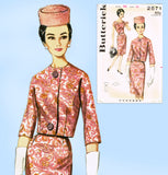 1960s Original Vintage Butterick Pattern 2571 Uncut Misses Sheath Dress Sz 38 B