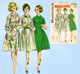 1960s Vintage Butterick Pattern 2626 Uncut Misses Proportional Dress Sz 38 B