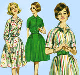 1960s Vintage Butterick Pattern 2626 Uncut Misses Proportional Dress Sz 38 B
