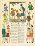 Butterick 2684: 1920s Uncut Little Girls Dress & Hat Sz 8 Vintage Sewing Pattern