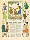 Butterick 2684: 1920s Uncut Little Girls Dress & Hat Sz 6 Vintage Sewing Pattern