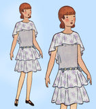 Butterick 2688: 1920s Uncut Girls Flapper Party Dress Vintage Sewing Pattern