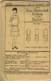 Butterick 2688: 1920s Uncut Girls Flapper Party Dress Vintage Sewing Pattern