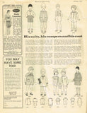 Butterick 2698: 1920s Cute Uncut Toddler Boys Sun Suit Vintage Sewing Pattern