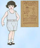Butterick 2833: 1920s Vintage Sewing Pattern Toddlers Underwear Drawers Size 2 Vintage4me2