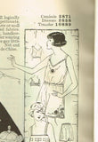Butterick 2858: 1920s Misses Step In Drawers Sz 36 Waist Vintage Sewing Pattern