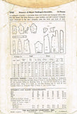 Butterick 2930: 1940s Misses WWII Dress & Redingote 32 B Vintage Sewing Pattern