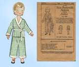 Butterick 2940: 1920s Uncut Toddler Girls Pajaama Size 6 Vintage Sewing Pattern