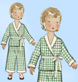 Butterick 2940: 1920s Uncut Toddler Girls Pajaama Size 6 Vintage Sewing Pattern