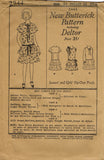 Butterick 2944: 1920s Sweet Uncut Girls Party Dress Vintage Sewing Pattern