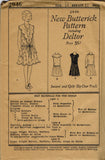 Butterick 2946: 1920s Sweet Uncut Girls Party Dress Sz 14 Vintage Sewing Pattern