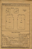 Butterick 2952: 1920s Uncut Little Girls Party Dress Sz 8 Vintage Sewing Pattern