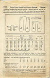 Butterick 3152: 1940s Uncut Misses Evening Skirt Size 24W Vintage Sewing Pattern