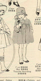 Butterick 3592: 1920s Charming Toddler Girls Coat Size 1 Vintage Sewing Pattern