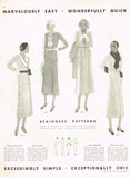 Butterick 3739: 1930s Stunning Misses Suit Size 38 Bust Vintage Sewing Pattern