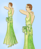 Butterick 3852: 1930s Uncut Rare Evening Gown Size 36 B Vintage Sewing Pattern