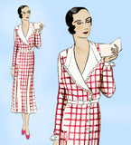 Butterick 3854: 1930s Uncut Misses Street Dress Size 34 B Vintage Sewing Pattern