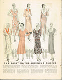 Butterick 3872: 1930s Uncut Misses Street Dress Size 36 B Vintage Sewing Pattern