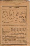 Butterick 3883: 1930s Rare Uncut Misses Dinner Dress 38 B Vintage Sewing Pattern