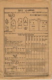 Butterick 3895: 1930s Uncut Misses Street Dress Size 36 B Vintage Sewing Pattern