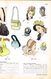 Butterick 3957: 1940s Misses Hat Set 21in Head Original Vintage Sewing Pattern - Vintage4me2