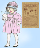 Butterick 3972: 1920s Vintage Antique Hat Sewing Pattern Toddler Size 4