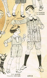 Butterick 4912: 1920s Rare Uncut Toddler Boys Suit Size 6 Vintage Sewing Pattern