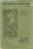 1930s Original Vintage Butterick Sewing Pattern 4931 Sweet Uncut Layette Set