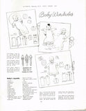 1930s Original Vintage Butterick Sewing Pattern 4931 Sweet Uncut Layette Set