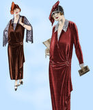 Butterick 5171: 1920s Rare Uncut Misses Dress Sz 38 Bust Vintage Sewing Pattern