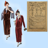 Butterick 5171: 1920s Rare Uncut Misses Dress Sz 38 Bust Vintage Sewing Pattern
