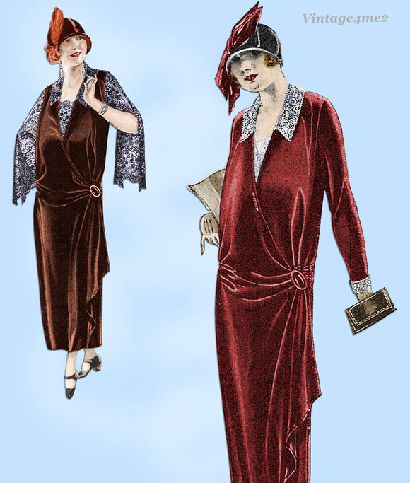 Butterick 5171: 1920s Rare Uncut Misses Dress Sz 38 Bust Vintage Sewing Pattern