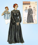 1950s Vintage Butterick Sewing Pattern 5808 Misses Nighty or Peignoir Sz 38 Bust - Vintage4me2