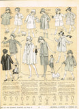 Butterick 6003: 1920s Toddler Girls Shirred Coat Size 6 Vintage Sewing Pattern