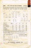1950s Vintage Butterick Sewing Pattern 6239 Toddler Girls Coat & Hat Size 6