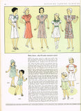 1930s Original Vintage Butterick Pattern 6262 Baby Girls Dress Sunsuit & Hat Sz2