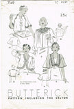 1930s Original Vintage Butterick Pattern 7149 Uncut Misses Bedjacket Set Sz 32 B -Vintage4me2