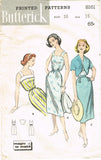 Butterick 8161: 1950s Easy Misses Sun Dress Sz 36 B Vintage Sewing Pattern