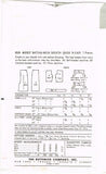 Butterick 8569: 1950s Easy Misses Casual Dress Sz 36 B Vintage Sewing Pattern