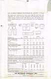 Butterick 8640: 1950s Misses Top & Peddle Pushers Sz 34 B Vintage Sewing Pattern