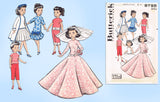 Butterick 8798: 1950s Uncut 8 Inch High Heel Doll Clothes Vintage Sewing Pattern