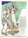 1930s Digital Download Butterick Saummer 1935 Fashion Magazine Pattern Book Catalog