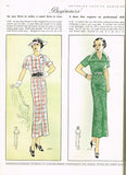 1930s Digital Download Butterick Saummer 1935 Fashion Magazine Pattern Book Catalog