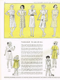 1930s Digital Download Butterick Saummer 1935 Fashion Magazine Pattern Book Catalog